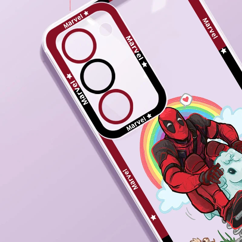 Marvel Deadpool Cartoon Case For Samsung