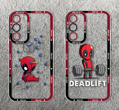 Marvel Deadpool Cartoon Case For Samsung